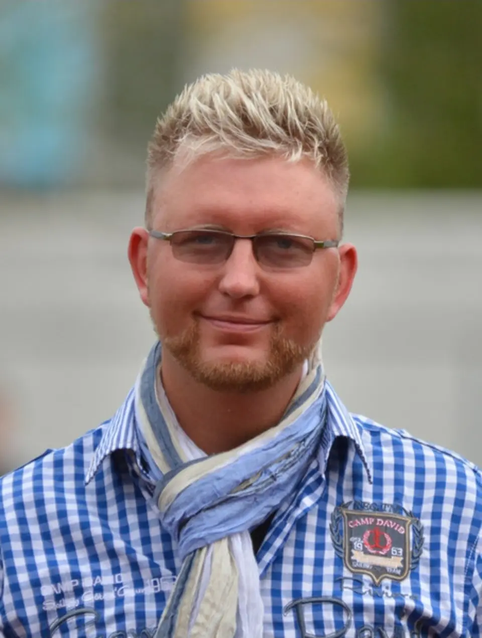 Sascha Frenz in seinen frühen Vertriebsjahren.